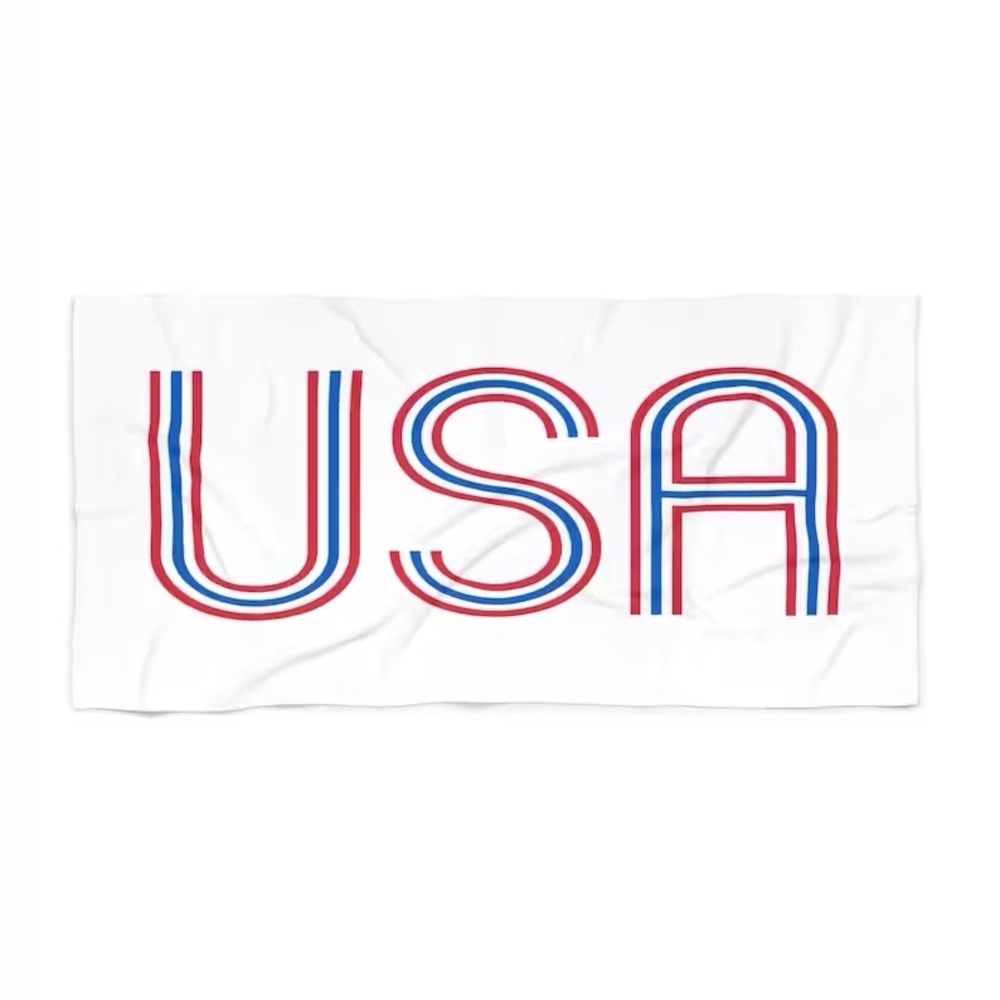 USA Beach Towel